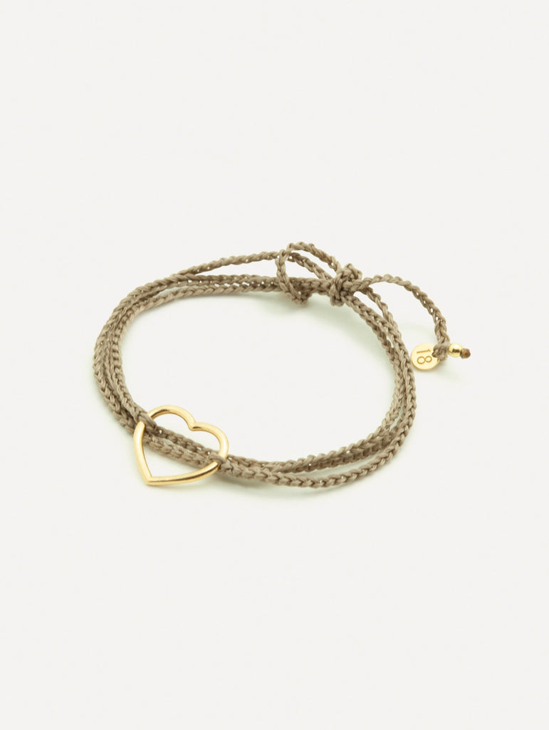 Heart crochet bracelet - [18DELPERO]