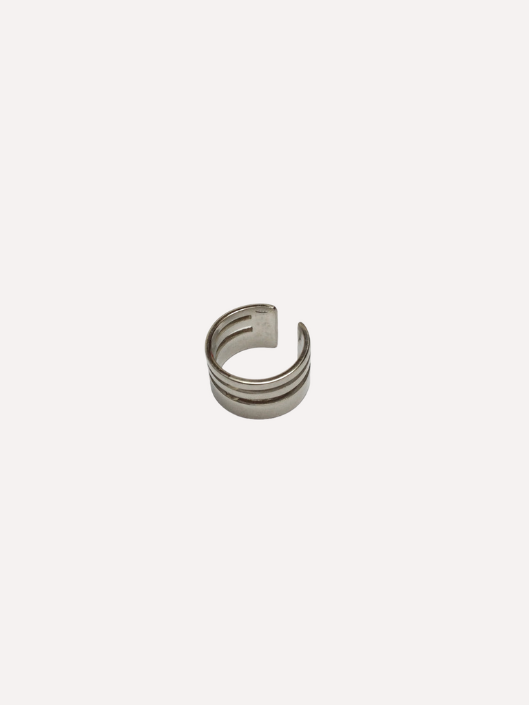 Stripe band ring - [18DELPERO]