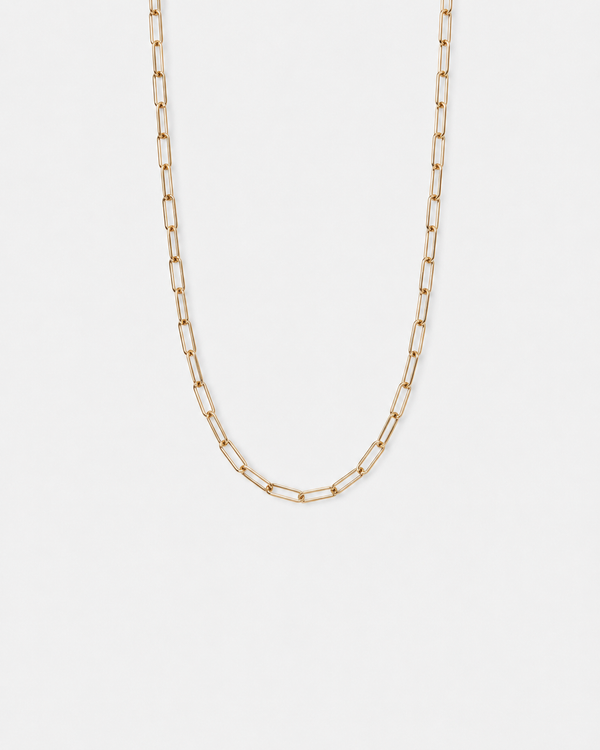 VERA Necklace - 18K Gold Plated Sterling Silver Chain - [18DELPERO]